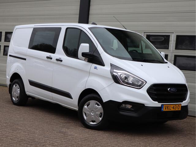Ford TRANSIT CUSTOM 280 2.0 TDCI 130pk Euro 6 - DC 5 Pers. - Trekhaak - Airco - Navi