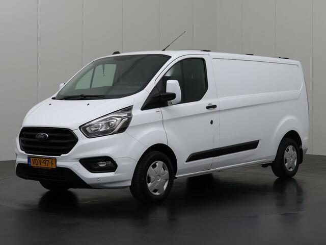 Ford TRANSIT CUSTOM 2.0TDCI Lang Navigatie | Multimedia | Dakdraagysteem | 3-Zits | Airco | Cruise
