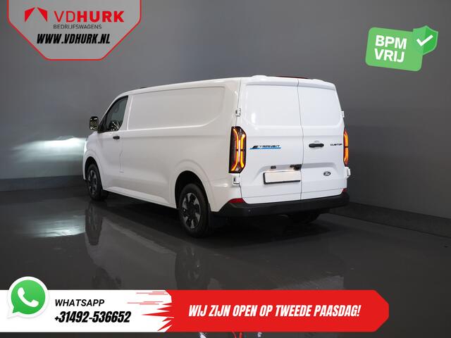 Ford TRANSIT CUSTOM E-Transit Trend L2 65 kWh 330 km WLTP LED/ Snellader/ 2.3t Trekverm./ Stuurverw./ Stoelverw./ Carplay/ Climate/ Camera/ PDC/ Cruise