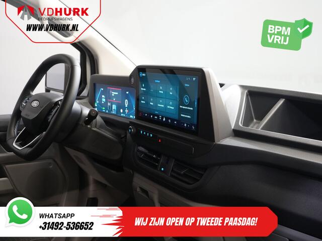 Ford TRANSIT CUSTOM E-Transit Trend L2 65 kWh 330 km WLTP LED/ Snellader/ 2.3t Trekverm./ Stuurverw./ Stoelverw./ Carplay/ Climate/ Camera/ PDC/ Cruise