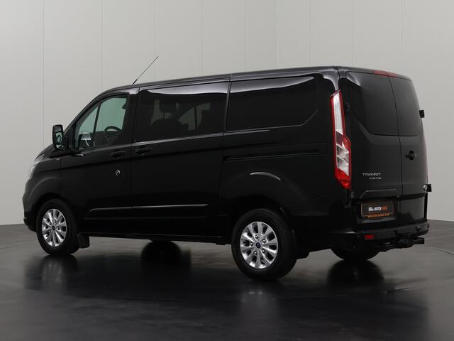 Ford TRANSIT CUSTOM 2.0TDCi 130PK Automaat Limited Dubbele Cabine | 2xSchuifdeur | Navigatie | Camera | Multimedia | Airco | Cruise | Trekhaak