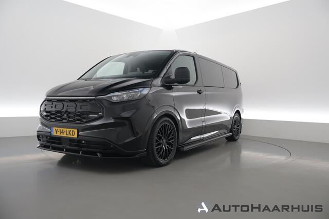 Ford TRANSIT CUSTOM 320 2.0 TDCI L2H1 BLACK EDITION | Automaat | Dubb.Cab. | Camera | 19" | Verlaagd | Lederen Bekleding