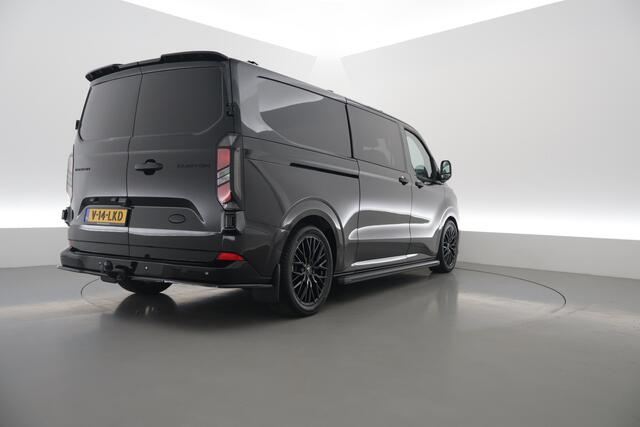 Ford TRANSIT CUSTOM 320 2.0 TDCI L2H1 BLACK EDITION | Automaat | Dubb.Cab. | Camera | 19" | Verlaagd | Lederen Bekleding