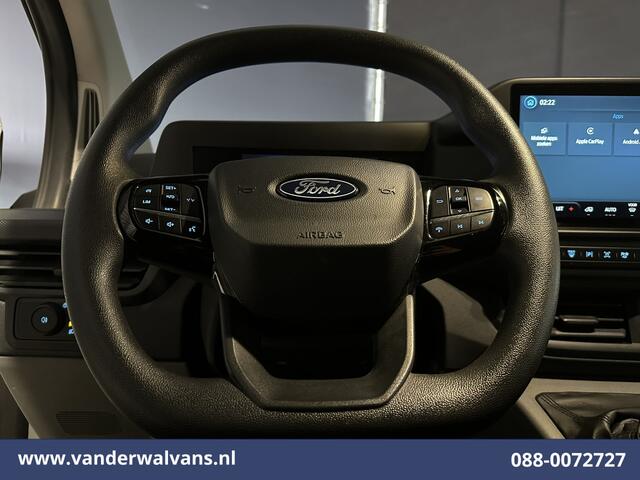 Ford TRANSIT CUSTOM 2.0 TDCI 136pk L2H1 Euro6 Airco | Camera | LED | Apple Carplay | Cruisecontrol Android Auto, Verwarmde Voorruit, Parkeersensoren, Bijrijdersbank, 2800kg trekvermogen