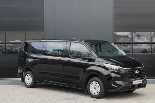 Ford TRANSIT CUSTOM 320 2.0 TDCI L2H1 Trend DC 6 Zits 170pk - Trekhaak - Stoel/Stuurverwarming - Cruise - 70l Tank - LED - Rijklaar