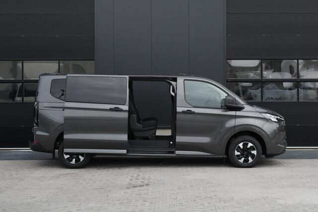 Ford TRANSIT CUSTOM 340 2.5 PHEV L2H1 Kombi Trend 9 zits - 2x Schuif - Navi - Trekhaak - LED - Stoel-stuurverwarming - Prijs exclusief BTW - Rijklaar