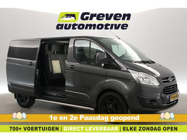 Ford TRANSIT CUSTOM 2.0 TDCI L1H1 Limited 170PK | Dubbele Cabine | Aut. | Airco | Cruise | Navi | Trekhaak | 2xSchuifdeur