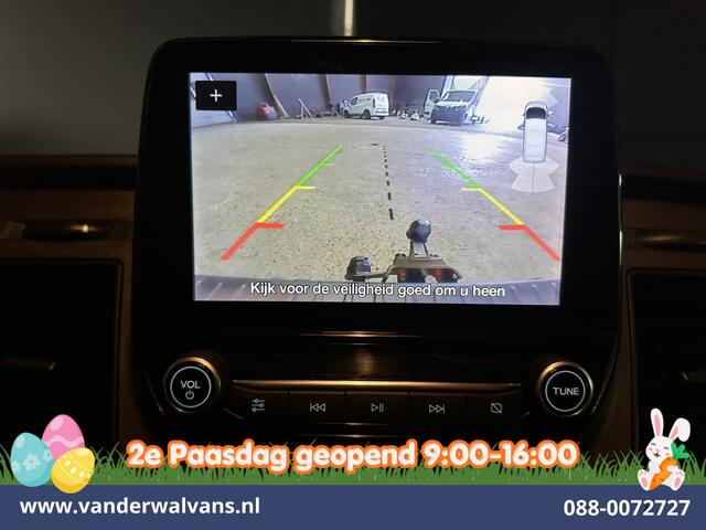 Ford TRANSIT CUSTOM 2.0 TDCI 130pk L2H1 Inrichting Euro6 Airco | 2800kg Trekhaak | Omvormer | Camera | Apple Carplay | LED Android Auto, Cruisecontrol, Stoelverwarming, Verwarmde voorruit, Parkeersensoren