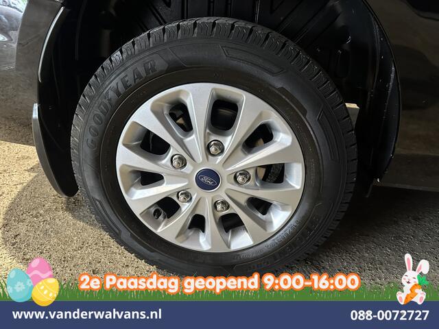 Ford TRANSIT CUSTOM 2.0 TDCI 130pk Automaat L2H1 Euro6 Airco | Camera | Navigatie | Apple Carplay | LED | Cruisecontrol LM velgen, Stoelverwarming, Verwarmde voorruit, Trekhaak, Parkeersensoren, Dakdragers, Bijrijdersbank