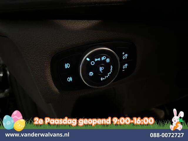 Ford TRANSIT CUSTOM 2.0 TDCI 130pk Automaat L2H1 Euro6 Airco | Camera | Navigatie | Apple Carplay | LED | Cruisecontrol LM velgen, Stoelverwarming, Verwarmde voorruit, Trekhaak, Parkeersensoren, Dakdragers, Bijrijdersbank