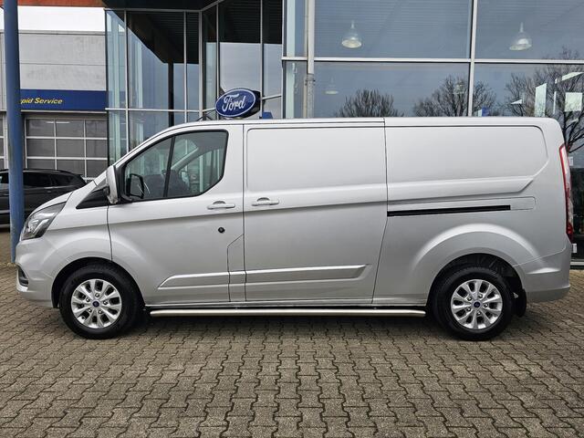 Ford TRANSIT CUSTOM 300 2.0 TDCI L2H1 Limited 170 pk Automaat! | Marge auto incl. btw en bpm | Zéér netjes | Camera | Adaptive cruise control | Bijrijdersbank | Trekhaak etc.