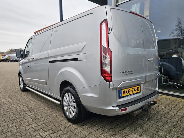 Ford TRANSIT CUSTOM 300 2.0 TDCI L2H1 Limited 170 pk Automaat! | Marge auto incl. btw en bpm | Zéér netjes | Camera | Adaptive cruise control | Bijrijdersbank | Trekhaak etc.