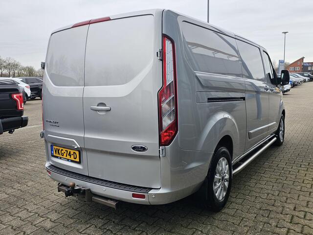 Ford TRANSIT CUSTOM 300 2.0 TDCI L2H1 Limited 170 pk Automaat! | Marge auto incl. btw en bpm | Zéér netjes | Camera | Adaptive cruise control | Bijrijdersbank | Trekhaak etc.