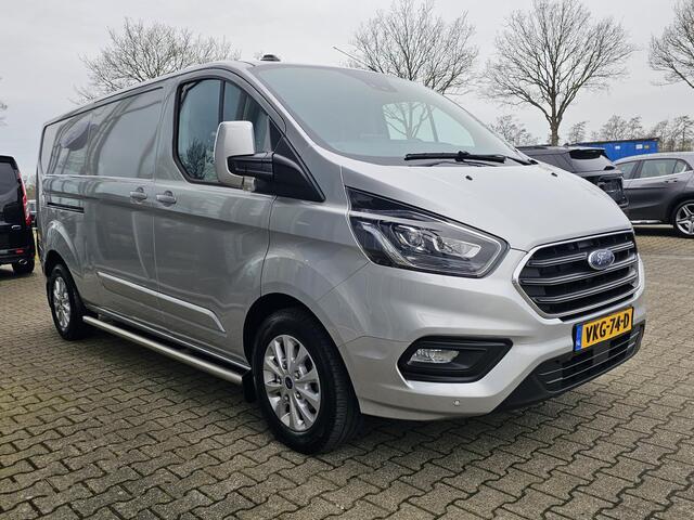 Ford TRANSIT CUSTOM 300 2.0 TDCI L2H1 Limited 170 pk Automaat! | Marge auto incl. btw en bpm | Zéér netjes | Camera | Adaptive cruise control | Bijrijdersbank | Trekhaak etc.