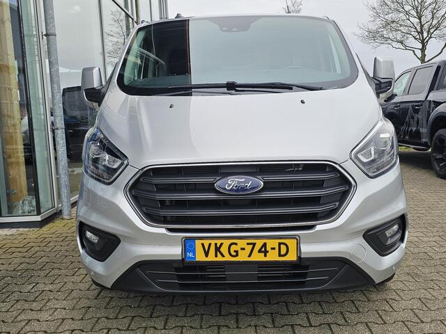 Ford TRANSIT CUSTOM 300 2.0 TDCI L2H1 Limited 170 pk Automaat! | Marge auto incl. btw en bpm | Zéér netjes | Camera | Adaptive cruise control | Bijrijdersbank | Trekhaak etc.