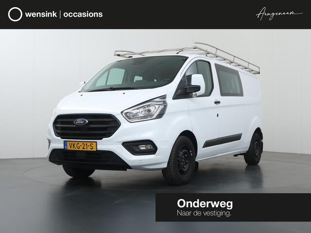 Ford TRANSIT CUSTOM 320 2.0 TDCI | Aut. | L2 H1 | DUBBELE CABINE | AIRCO | CRUISE CONTROL | CAMERA | STOELVERWARMING | APPLE CARPLAY / ANDROID AUTO | TREKHAAK | PARKEERSENSOREN