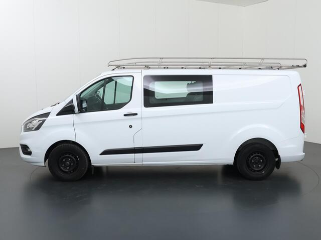 Ford TRANSIT CUSTOM 320 2.0 TDCI | Aut. | L2 H1 | DUBBELE CABINE | AIRCO | CRUISE CONTROL | CAMERA | STOELVERWARMING | APPLE CARPLAY / ANDROID AUTO | TREKHAAK | PARKEERSENSOREN