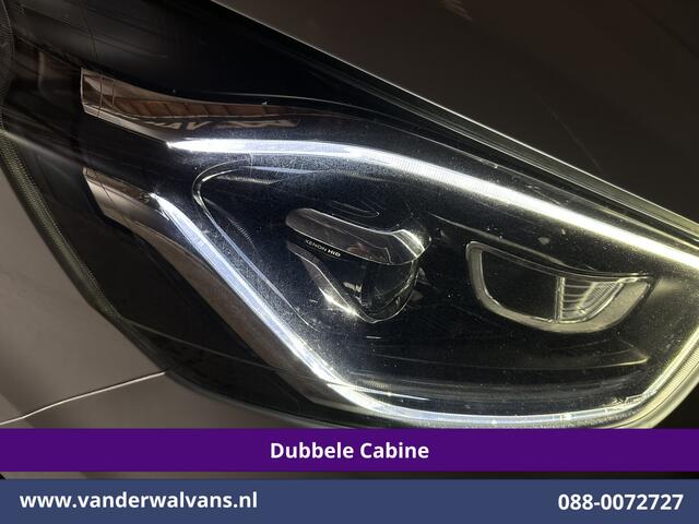 Ford TRANSIT CUSTOM 2.0 TDCI 131pk L2H1 Dubbele Cabine Euro6 Airco | 5-Zits | Navigatie | Cruisecontrol | LED | 2800kg Trekhaak Stoelverwarming, Parkeersensoren, Achterklep