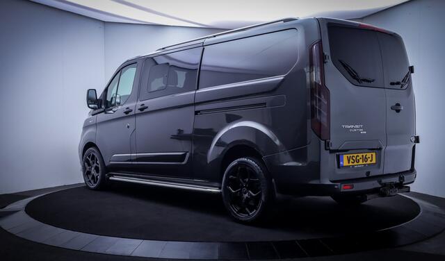 Ford TRANSIT CUSTOM 2.0 TDCI 170Pk AUT. SPORT LIMITED DC XENON | LEDER | CAMERA | ACC | STUUR+STOELVERW | BLINDSPOT | CARPLAY | TREKHAAK | 2X SCHUIFDEUR | ELEK STOEL | LMV