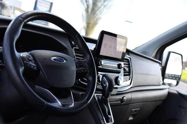 Ford TRANSIT CUSTOM 300 2.0 TDCI L2H1 Limited DC Adaptieve Cruise, Camera, Xenon, Leder, 170pk, Stoelverwarming, Multimedia, 2 x Schuifdeur, Uniek!