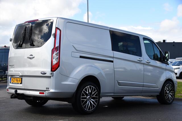Ford TRANSIT CUSTOM 300 2.0 TDCI L2H1 Limited DC Adaptieve Cruise, Camera, Xenon, Leder, 170pk, Stoelverwarming, Multimedia, 2 x Schuifdeur, Uniek!