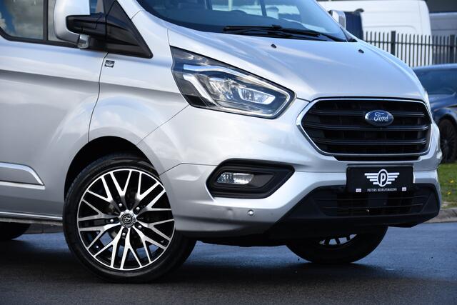 Ford TRANSIT CUSTOM 300 2.0 TDCI L2H1 Limited DC Adaptieve Cruise, Camera, Xenon, Leder, 170pk, Stoelverwarming, Multimedia, 2 x Schuifdeur, Uniek!
