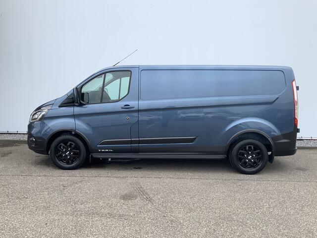 Ford TRANSIT CUSTOM 300 2.0 TDCI L2H2 Trail Airco Cruise Camera Trekhaak 2800 kg 3 Zits Leer Alu Velg Euro 6