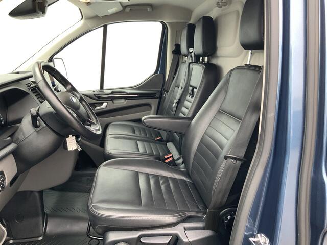 Ford TRANSIT CUSTOM 300 2.0 TDCI L2H2 Trail Airco Cruise Camera Trekhaak 2800 kg 3 Zits Leer Alu Velg Euro 6