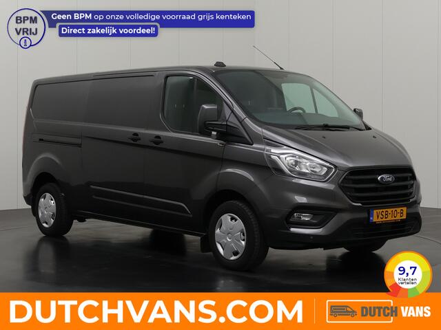 Ford TRANSIT CUSTOM 2.0TDCi 130PK Lang | 2800Kg Trekhaak | Navigatie | Multimedia | 3-Zits | Airco | Cruise