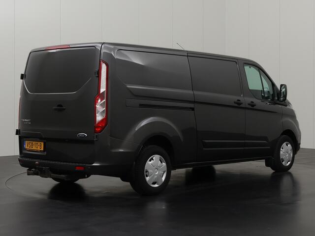 Ford TRANSIT CUSTOM 2.0TDCi 130PK Lang | 2800Kg Trekhaak | Navigatie | Multimedia | 3-Zits | Airco | Cruise