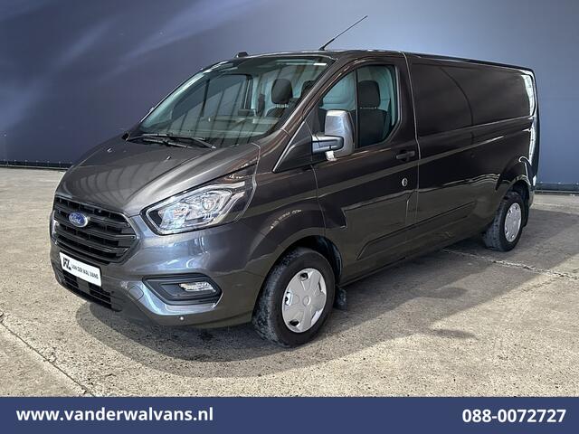 Ford TRANSIT CUSTOM 2.0 TDCI 131pk L2H1 Euro6 Airco | Navigatie | Apple Carplay | LED | 2800kg Trekhaak | Cruisecontrol Parkeersensoren, Bijrijdersbank