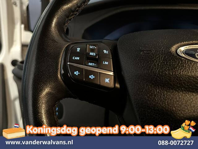 Ford TRANSIT CUSTOM 2.0 TDCI 131pk Automaat L2H1 Dubbele Cabine Euro6 Airco | 6-Zits | Camera | Navigatie | Apple Carplay Android Auto, Xenon, Cruisecontrol, Stoelverwarming, Verwarmde voorruit, Parkeersensoren, Achterklep