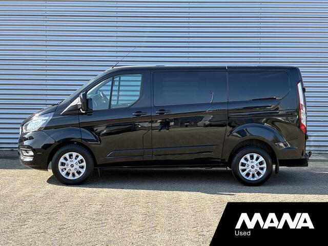 Ford TRANSIT CUSTOM 300 2.0 TDCI L1H1 Limited DC Automaat Trekhaak Camera Airco Stoelverwarming Voorruitverwarming