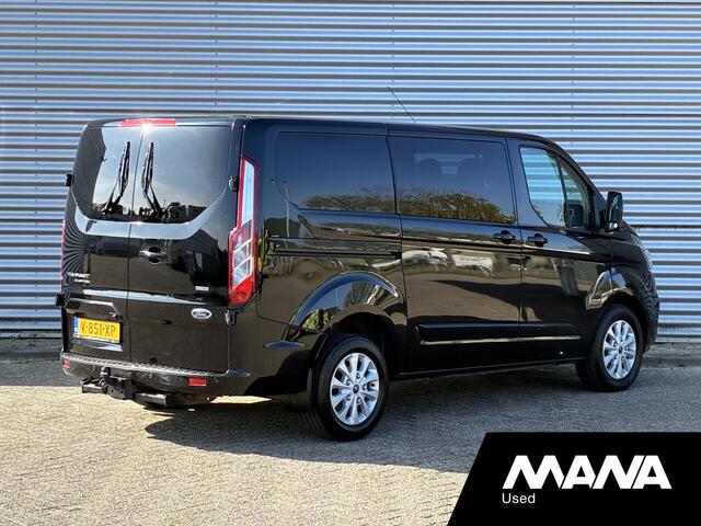 Ford TRANSIT CUSTOM 300 2.0 TDCI L1H1 Limited DC Automaat Trekhaak Camera Airco Stoelverwarming Voorruitverwarming