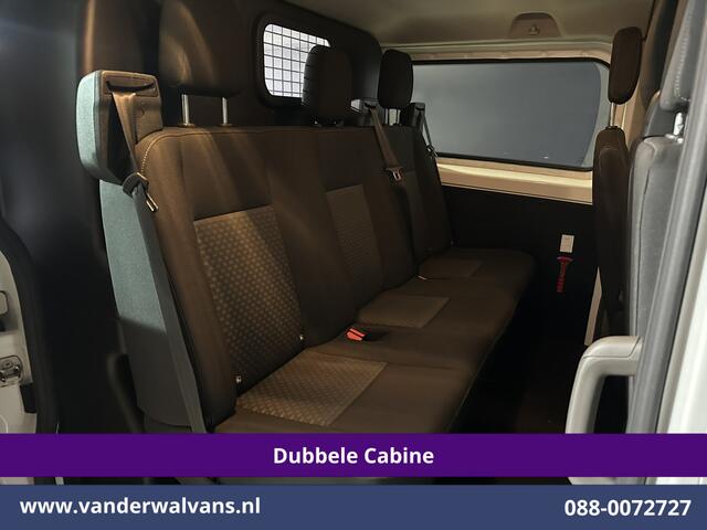 Ford TRANSIT CUSTOM 2.0 TDCI 130pk L2H1 Dubbele Cabine Euro6 Airco | 6-Zits | Camera | Navigatie | LED | Apple Carplay Cruisecontrol, Stoelverwarming, Verwarmde voorruit, Parkeersensoren