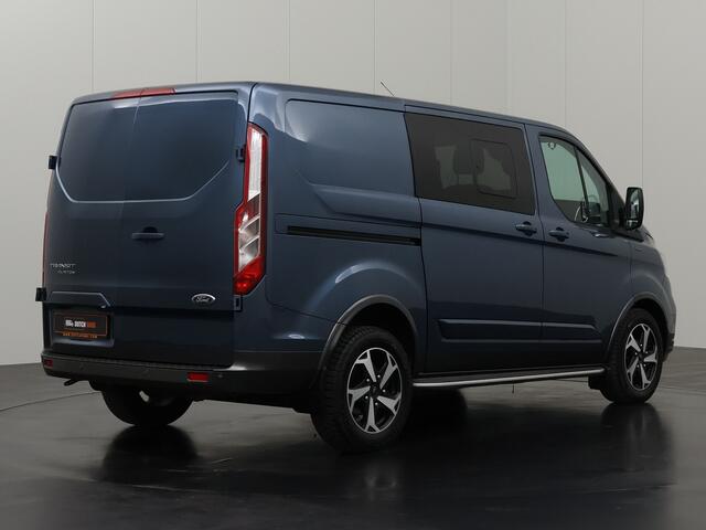 Ford TRANSIT CUSTOM 2.0TDCI 170PK Automaat Dubbele Cabine | Navigatie | Camera | Airco | Leder | Cruise | Betimmering