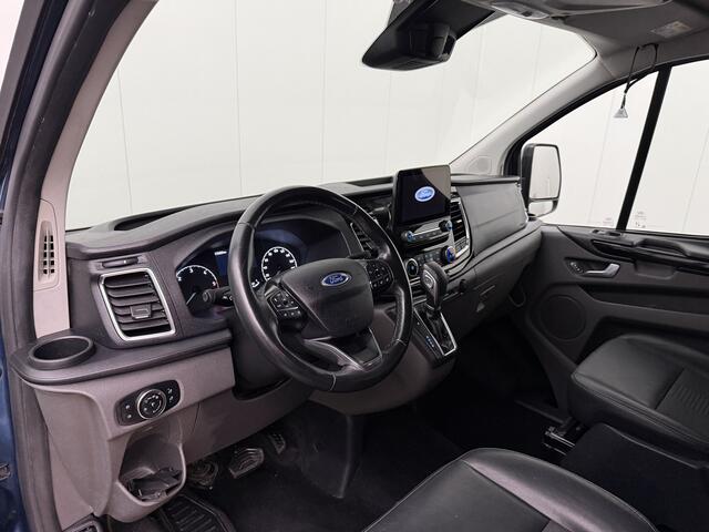 Ford TRANSIT CUSTOM 2.0TDCI 170PK Automaat Dubbele Cabine | Navigatie | Camera | Airco | Leder | Cruise | Betimmering