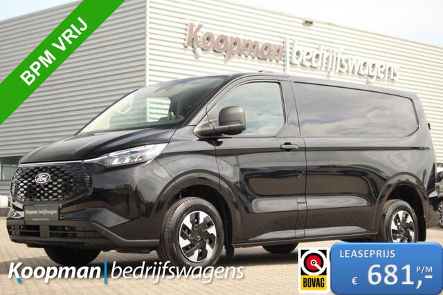 Ford TRANSIT CUSTOM E-Transit 320 L1H1 Trend | 71 kWh | 160kW/218pk | Camera | Carplay/Android | Cruise | Lease 681,- p/m