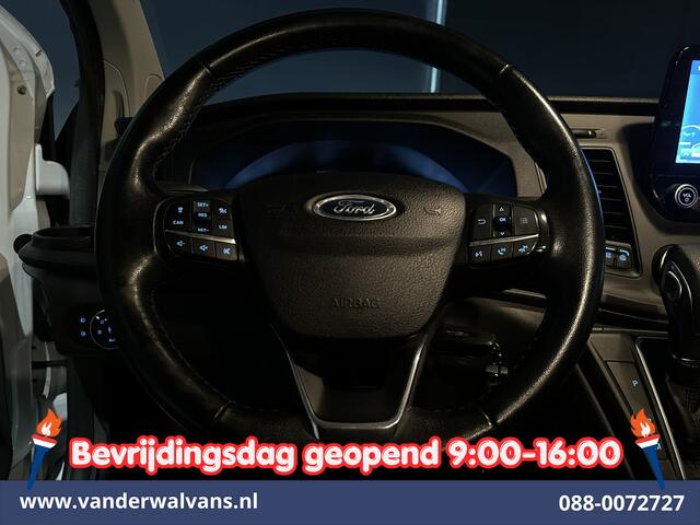 Ford TRANSIT CUSTOM 2.0 TDCI 130pk Automaat L2H1 Dubbele Cabine Euro6 Airco | 6-Zits | Camera | Navigatie | Xenon Apple Carplay, Android Auto, Adaptieve Cruisecontrol, Trekhaak, Parkeersensoren, Stoelverwarming, Verwarmde voorruit