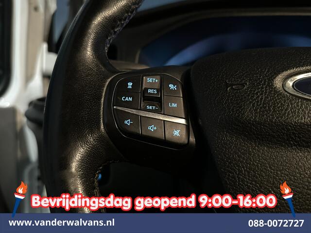 Ford TRANSIT CUSTOM 2.0 TDCI 130pk Automaat L2H1 Dubbele Cabine Euro6 Airco | 6-Zits | Camera | Navigatie | Xenon Apple Carplay, Android Auto, Adaptieve Cruisecontrol, Trekhaak, Parkeersensoren, Stoelverwarming, Verwarmde voorruit
