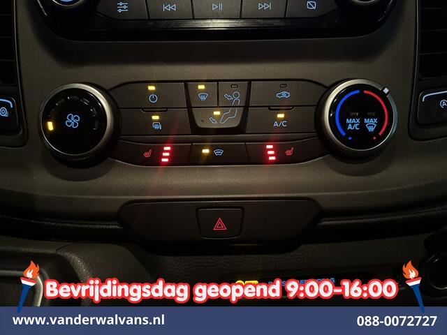 Ford TRANSIT CUSTOM 2.0 TDCI 130pk Automaat L2H1 Dubbele Cabine Euro6 Airco | 6-Zits | Camera | Navigatie | Xenon Apple Carplay, Android Auto, Adaptieve Cruisecontrol, Trekhaak, Parkeersensoren, Stoelverwarming, Verwarmde voorruit