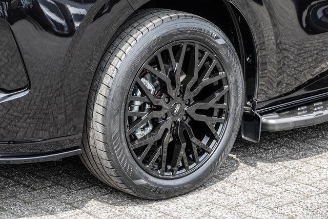Ford TRANSIT CUSTOM L2H1 Dubbel Cabine 2.5PHEV 233Pk Aut. | Limited | Plug In Hybrid | 360° Camera | 2x Schuifdeur | Spoilerpack | 19'' | Agate Black