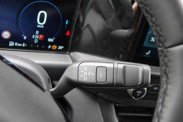 Ford TRANSIT CUSTOM L2H1 Dubbel Cabine 2.5PHEV 233Pk Aut. | Limited | Plug In Hybrid | 360° Camera | 2x Schuifdeur | Spoilerpack | 19'' | Agate Black