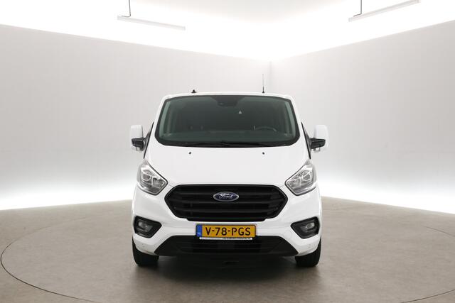Ford TRANSIT CUSTOM 2.0 TDCI L2H1 | Dubbele Cabine | 2800kg Trekgew. | Airco | Cruise | Trekhaak | Parkeersens.