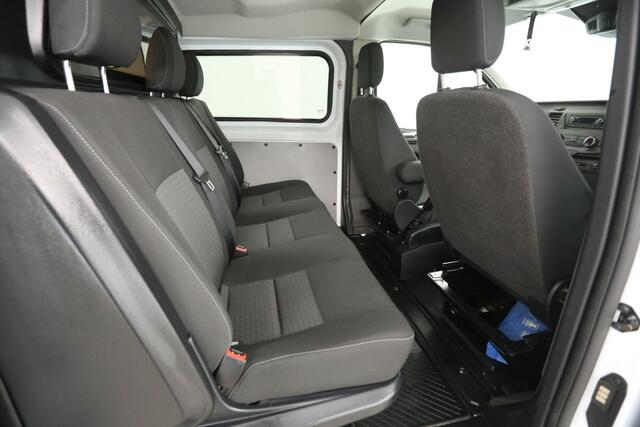 Ford TRANSIT CUSTOM 2.0 TDCI L2H1 | Dubbele Cabine | 2800kg Trekgew. | Airco | Cruise | Trekhaak | Parkeersens.