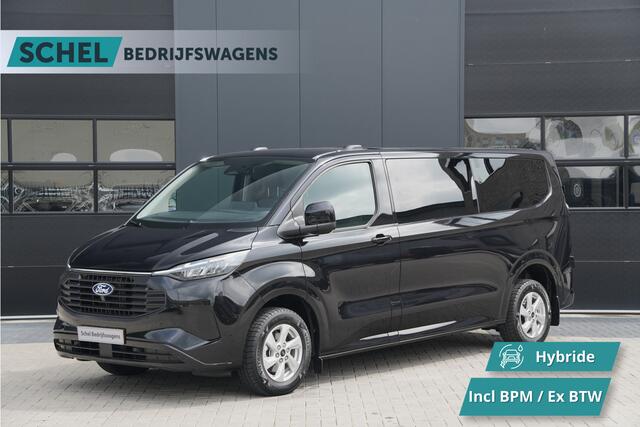 Ford TRANSIT CUSTOM 340 2.5 PHEV L2H1 Limited 232pk 9 Zits - Keyless - ACC - Blindspot - Camera - Carplay - Navi - Prijs excl. BTW - Rijklaar