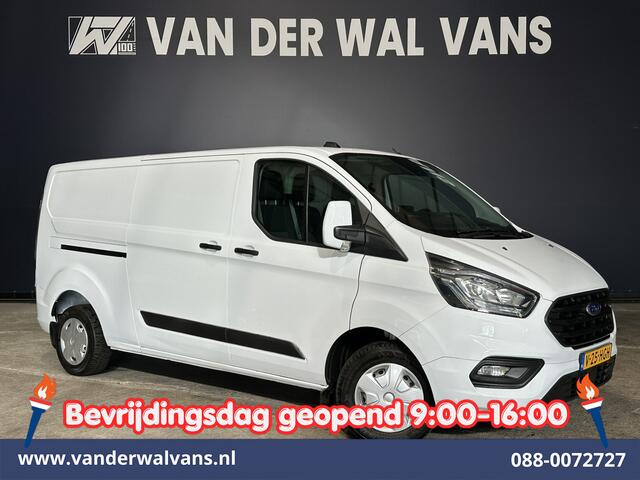 Ford TRANSIT CUSTOM 2.0 TDCI L2H1 Euro6 Airco | Camera | Apple Carplay | LED | Cruisecontrol 2800kg trekvermogen, Android Auto, Parkeersensoren, Verwarmde voorruit, Bijrijdersbank