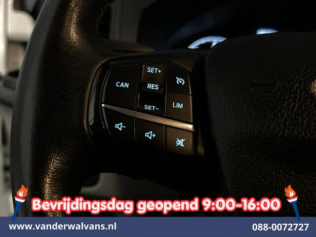 Ford TRANSIT CUSTOM 2.0 TDCI L2H1 Euro6 Airco | Camera | Apple Carplay | LED | Cruisecontrol 2800kg trekvermogen, Android Auto, Parkeersensoren, Verwarmde voorruit, Bijrijdersbank