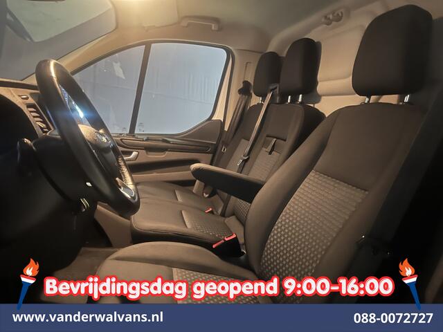 Ford TRANSIT CUSTOM 2.0 TDCI L2H1 Euro6 Airco | Camera | Apple Carplay | LED | Cruisecontrol 2800kg trekvermogen, Android Auto, Parkeersensoren, Verwarmde voorruit, Bijrijdersbank
