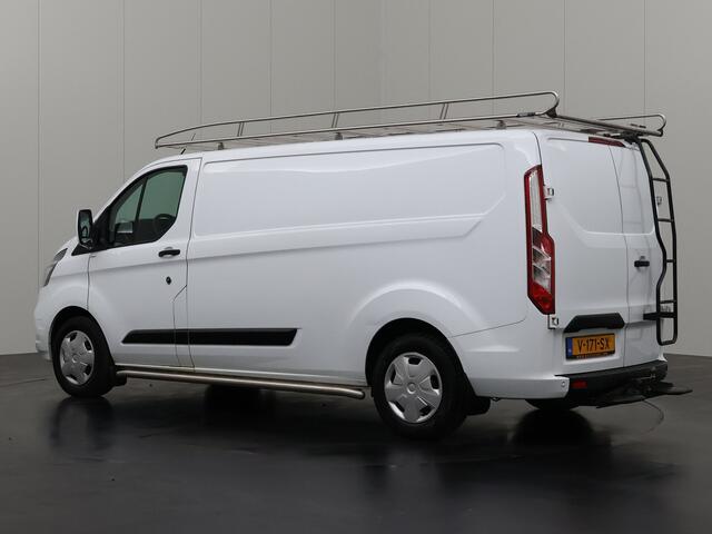 Ford TRANSIT CUSTOM 2.0TDCI Lang Imperiaal | trekhaak | Werkplaats inrichting | Airco | Cruise | 3-Zits